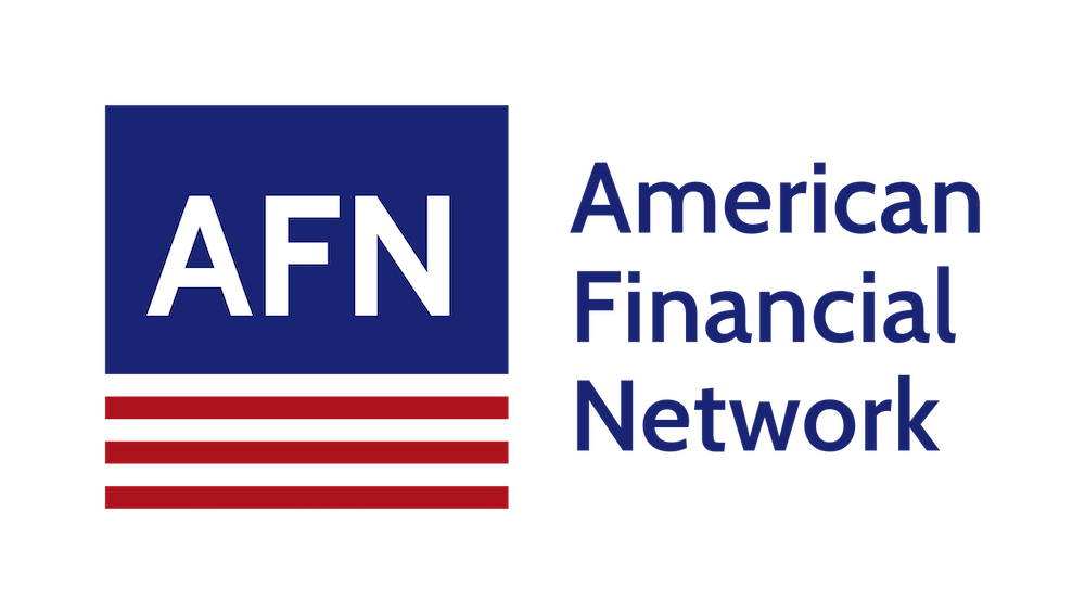 A transparent png version of the American Financial Network (AFN) logo