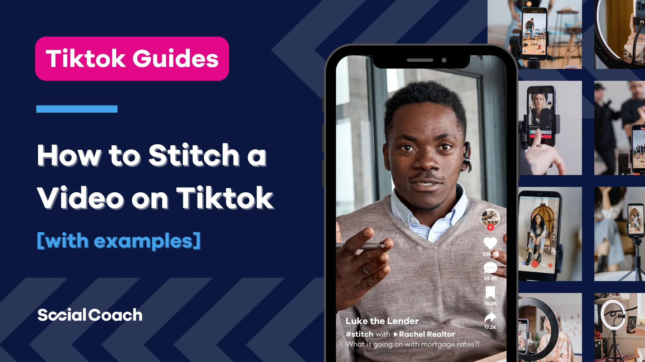 How to Stitch a Video on Tiktok